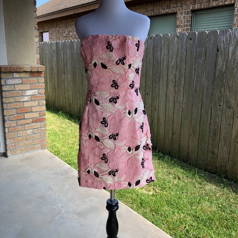 NWT jack by BB Dakota rue floral lace minidress